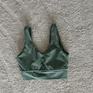 BuffBunny Green Monarch Sports Bra